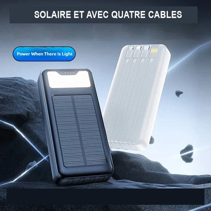 POWER BANK AVEC SOLAIRE